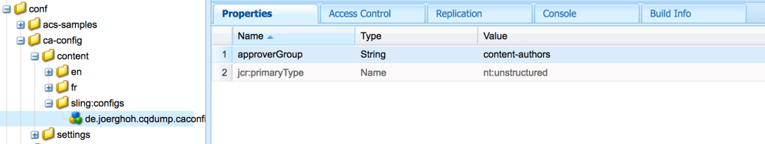 caconfig-configsetting